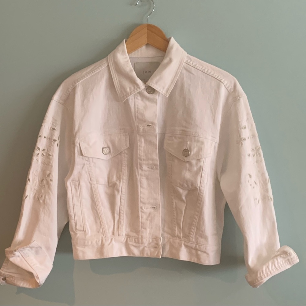 Joie Roslena Oversized Denim Jacket XS